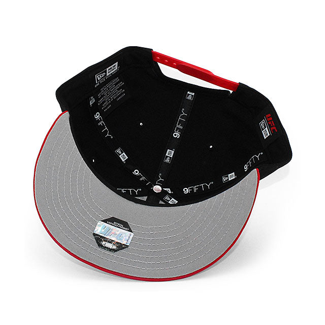 ニューエラ キャップ 9FIFTY UFC GRAFFITI SNAPBACK CAP BLACK