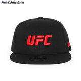 ニューエラ キャップ 9FIFTY UFC LOGO SNAPBACK CAP BLACK