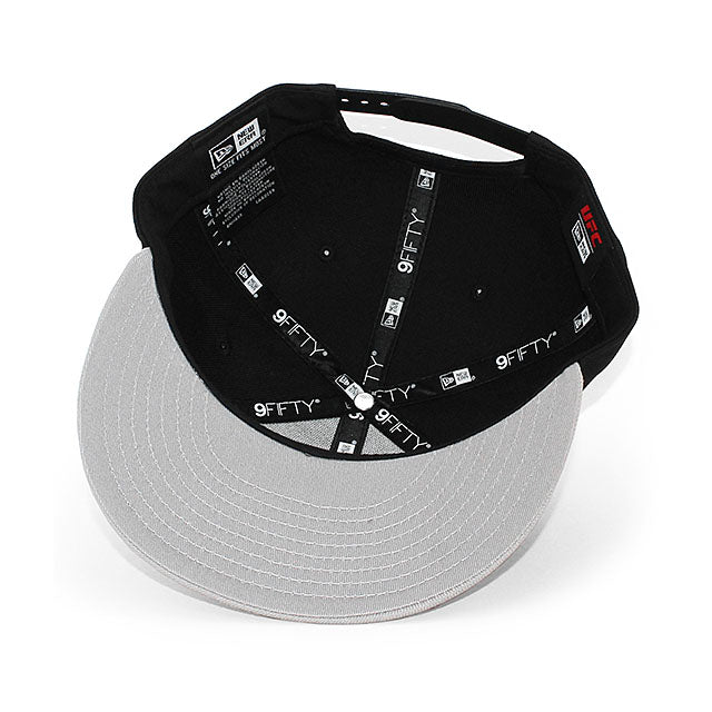ニューエラ キャップ 9FIFTY UFC LOGO SNAPBACK CAP BLACK