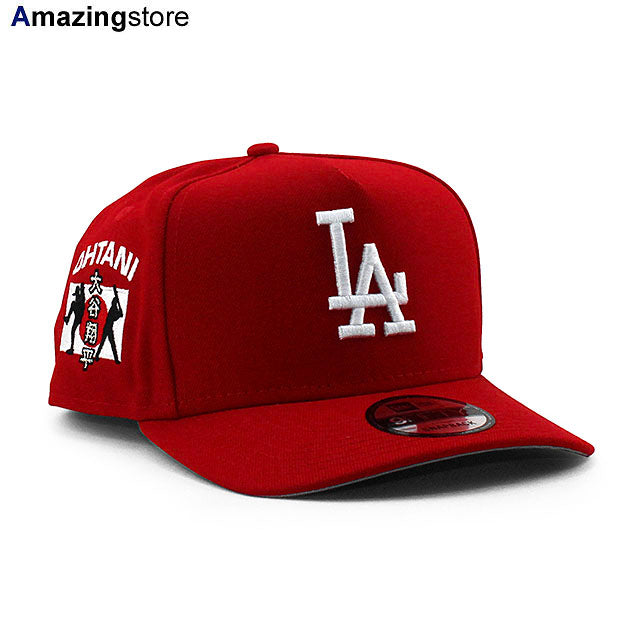 ニューエラ キャップ 9FIFTY 大谷翔平 UNDFTD ロサンゼルス ドジャース MLB A-FRAME SNAPBACK CAP RED