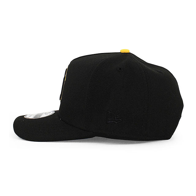 ニューエラ キャップ 9FIFTY ニューヨーク ヤンキース MLB 1999 WORLD SERIES GREY BOTTOM A-FRAME SNAPBACK CAP BLACK