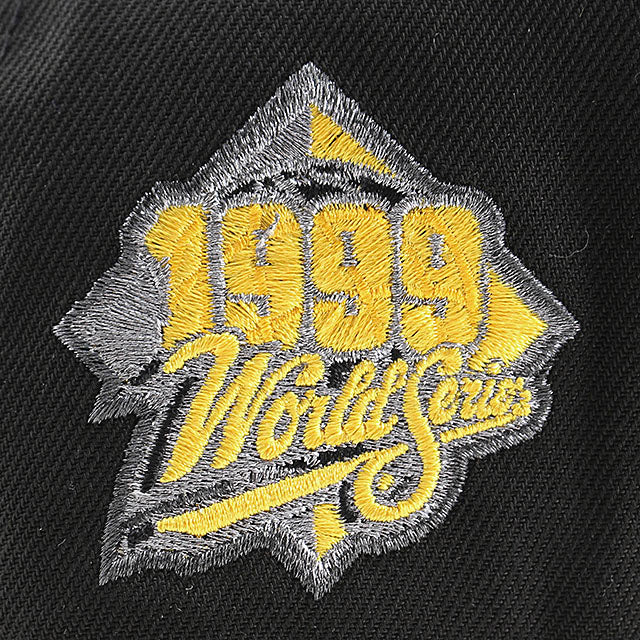 ニューエラ キャップ 9FIFTY ニューヨーク ヤンキース MLB 1999 WORLD SERIES GREY BOTTOM A-FRAME SNAPBACK CAP BLACK