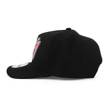 ニューエラ キャップ 9FIFTY ロサンゼルス エンゼルス MLB 40TH GREY BOTTOM A-FRAME SNAPBACK CAP BLACK