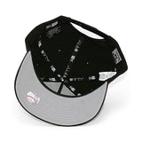 ニューエラ キャップ 9FIFTY シカゴ カブス MLB CLARK LOGO GREY BOTTOM A-FRAME SNAPBACK CAP BLACK
