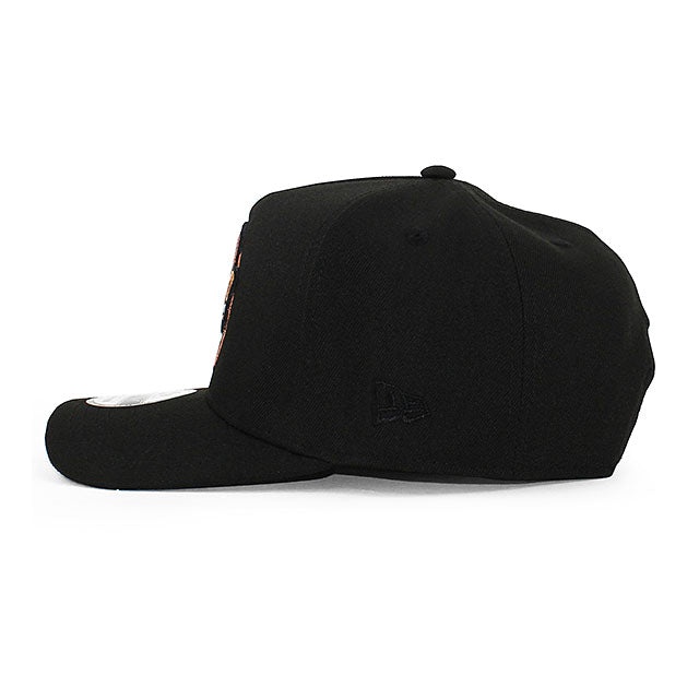 ニューエラ キャップ 9FIFTY シカゴ カブス MLB CLARK LOGO GREY BOTTOM A-FRAME SNAPBACK CAP BLACK