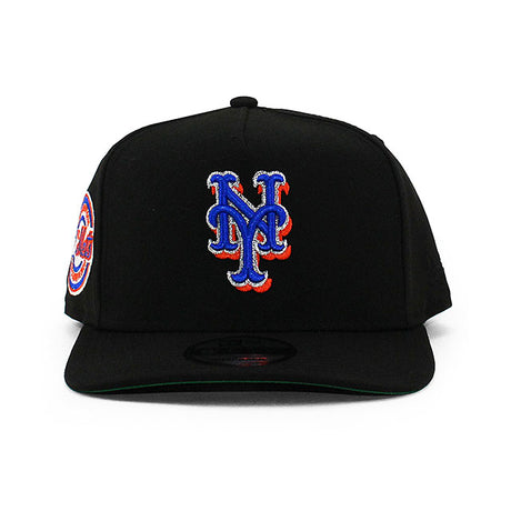 ニューエラ キャップ 9FIFTY ニューヨーク メッツ MLB 1969 WORLD SERIES CHAMPS GREEN BOTTOM A-FRAME SNAPBACK CAP BLACK
