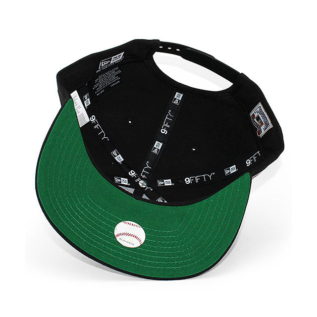 ニューエラ キャップ 9FIFTY ニューヨーク メッツ MLB 1969 WORLD SERIES CHAMPS GREEN BOTTOM A-FRAME SNAPBACK CAP BLACK