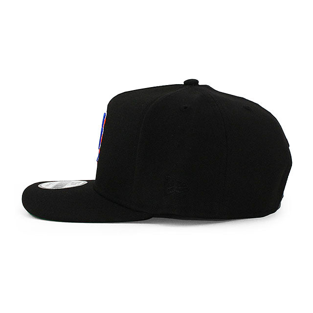 ニューエラ キャップ 9FIFTY ニューヨーク メッツ MLB 1969 WORLD SERIES CHAMPS GREEN BOTTOM A-FRAME SNAPBACK CAP BLACK