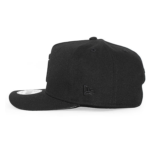 ニューエラ キャップ 9FIFTY サンディエゴ パドレス MLB A-FRAME SNAPBACK CAP BLACKOUT