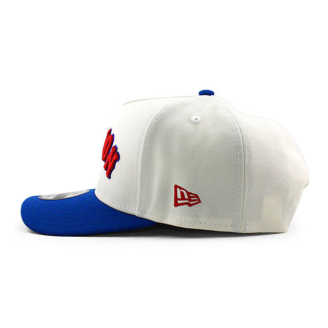 ニューエラ キャップ 9FIFTY ボストン レッドソックス MLB GREEN BOTTOM A-FRAME SNAPBACK CAP CREAM