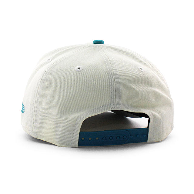 ニューエラ キャップ 9FIFTY サンアントニオ スパーズ NBA 1996 ALL STAR GREY BOTTOM A-FRAME SNAPBACK CAP CREAM