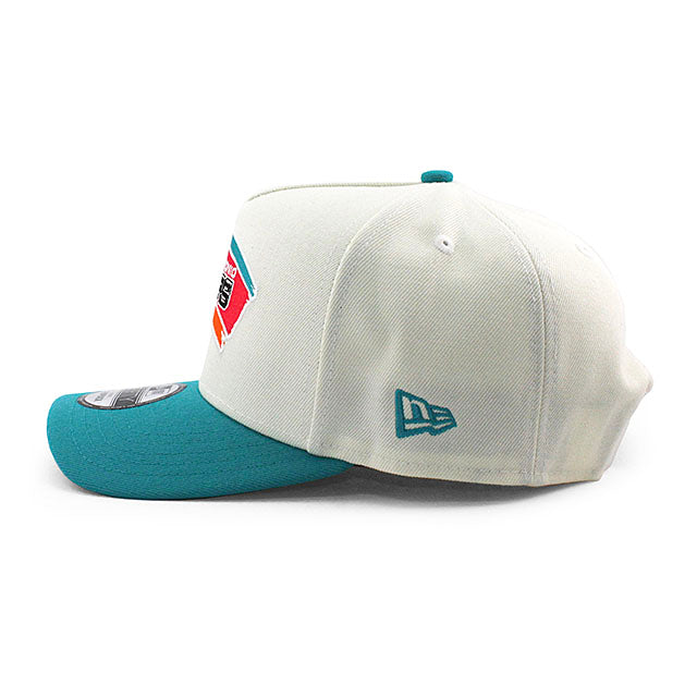 ニューエラ キャップ 9FIFTY サンアントニオ スパーズ NBA 1996 ALL STAR GREY BOTTOM A-FRAME SNAPBACK CAP CREAM