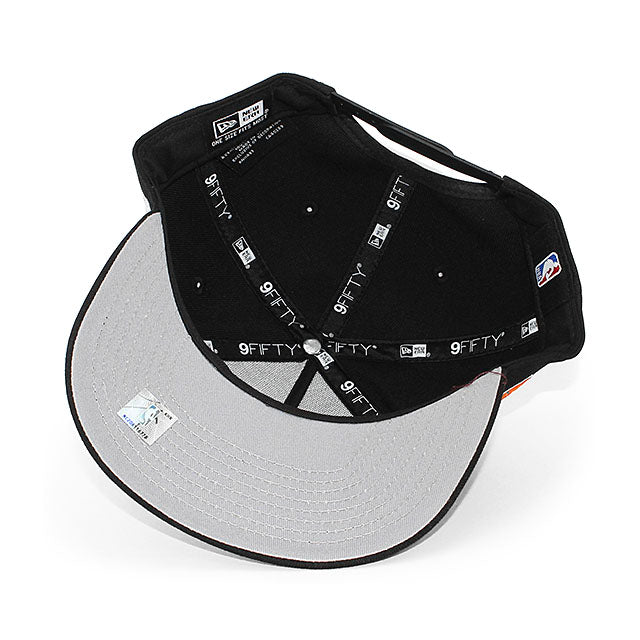 ニューエラ キャップ 9FIFTY ニューヨーク ニック NBA STATUE OF LIBERTY A-FRAME SNAPBACK BLACK