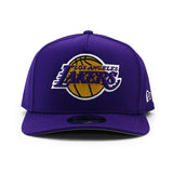 ニューエラ キャップ 9FIFTY ロサンゼルス レイカーズ NBA A-FRAME SNAPBACK CAP PURPLE