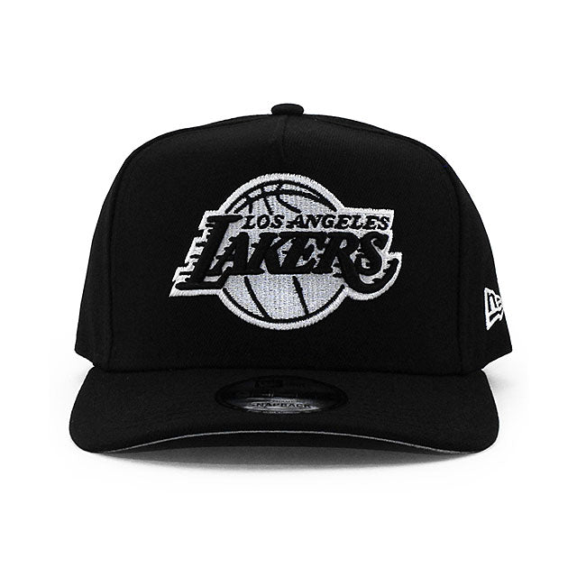 ニューエラ キャップ 9FIFTY ロサンゼルス レイカーズ NBA A-FRAME SNAPBACK CAP BLACK