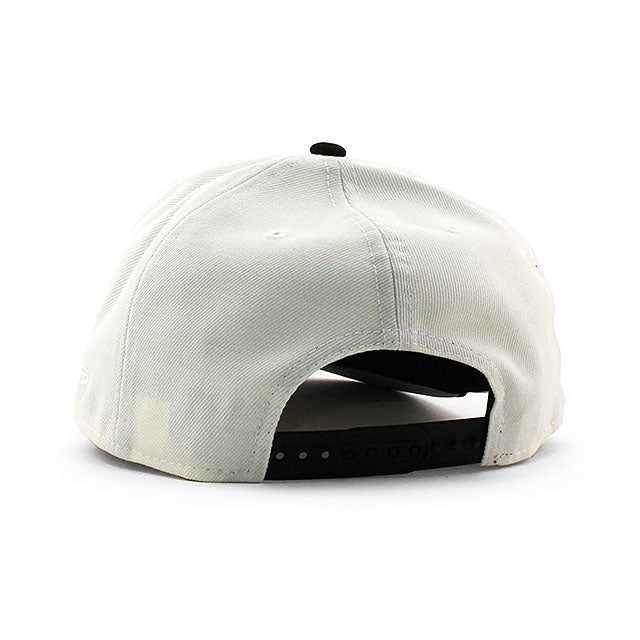 ニューエラ キャップ 9FIFTY ラスベガス レイダース NFL 50TH GREY BOTTOM A-FRAME SNAPBACK CAP CREAM