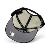 ニューエラ キャップ 9FIFTY ラスベガス レイダース NFL 50TH GREY BOTTOM A-FRAME SNAPBACK CAP CREAM