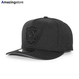 ニューエラ キャップ 9FIFTY ラスベガス レイダース NFL A-FRAME SNAPBACK CAP BLACKOUT