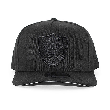 ニューエラ キャップ 9FIFTY ラスベガス レイダース NFL A-FRAME SNAPBACK CAP BLACKOUT