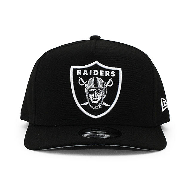 ニューエラ キャップ 9FIFTY ラスベガス レイダース NFL A-FRAME SNAPBACK CAP BLACK