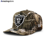 ニューエラ キャップ 9FIFTY ラスベガス レイダース NFL A-FRAME SNAPBACK CAP REAL TREE CAMO