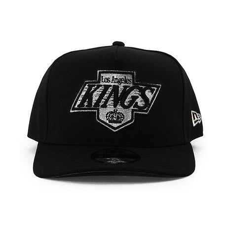 ニューエラ キャップ 9FIFTY ロサンゼルス キングス NHL A-FRAME SNAPBACK CAP BLACK