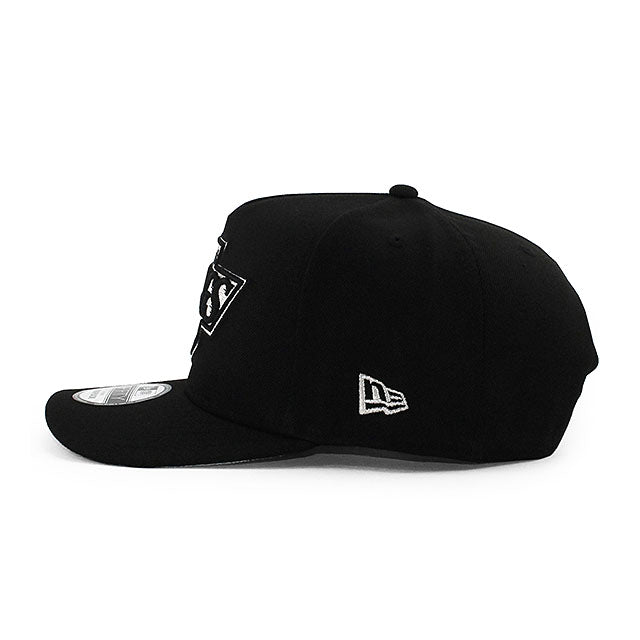 ニューエラ キャップ 9FIFTY ロサンゼルス キングス NHL A-FRAME SNAPBACK CAP BLACK