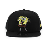 ニューエラ キャップ 9FIFTY スポンジボブ スクエアパンツ VENTED A-FRAME CAP BLACK