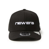 ニューエラ キャップ 9FIFTY ストレッチ スナップバック LINEAR LOGO STRETCH SNAPBACK CAP BLACK