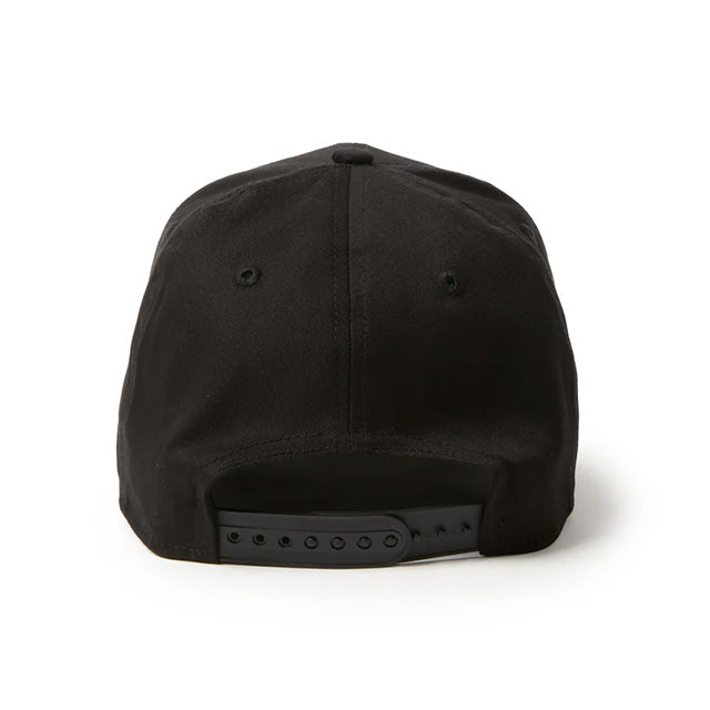 ニューエラ キャップ 9FIFTY ストレッチ スナップバック LINEAR LOGO STRETCH SNAPBACK CAP BLACK
