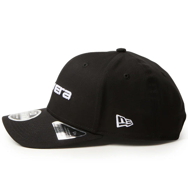 ニューエラ キャップ 9FIFTY ストレッチ スナップバック LINEAR LOGO STRETCH SNAPBACK CAP BLACK