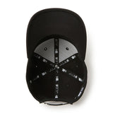 ニューエラ キャップ 9FIFTY ストレッチ スナップバック LINEAR LOGO STRETCH SNAPBACK CAP BLACK
