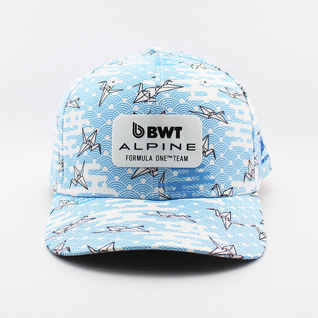 ニューエラ キャップ 9SEVENTY ストレッチ スナップバック BWT アルピーヌ フォーミュラワン チーム JAPAN GP BASEBALL CAP STRETCH SNAPBACK CAP WHITE-SKY