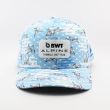 ニューエラ キャップ 9SEVENTY ストレッチ スナップバック BWT アルピーヌ フォーミュラワン チーム JAPAN GP BASEBALL CAP STRETCH SNAPBACK CAP WHITE-SKY