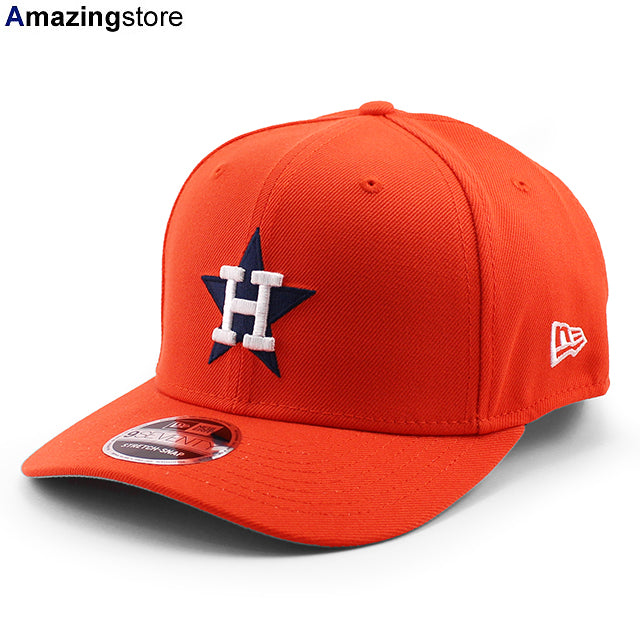 ニューエラ キャップ 9SEVENTY ストレッチ スナップバック ヒューストン アストロズ MLB STRETCH SNAPBACK CAP ORANGE