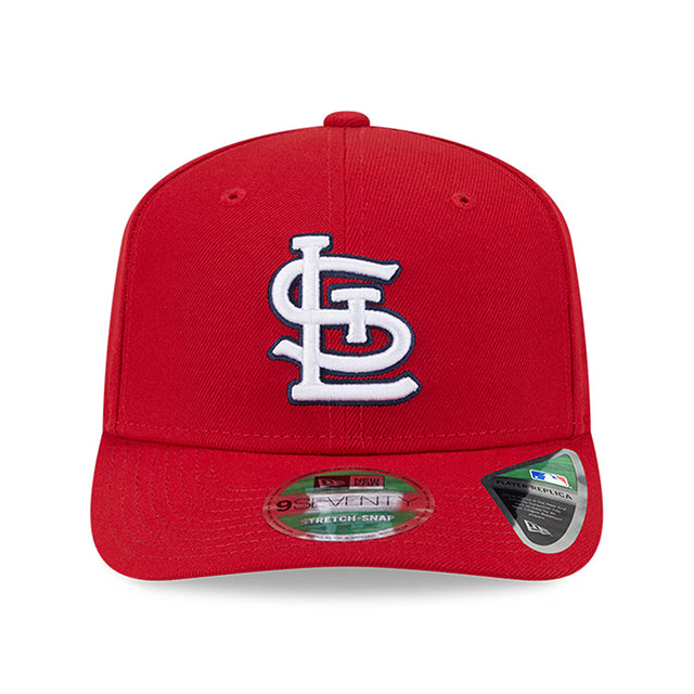 ニューエラ キャップ 9SEVENTY ストレッチ スナップバック セントルイス カージナルス MLB STRETCH SNAPBACK CAP RED