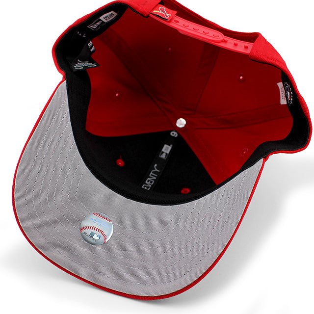 ニューエラ キャップ 9SEVENTY ストレッチ スナップバック セントルイス カージナルス MLB STRETCH SNAPBACK CAP RED