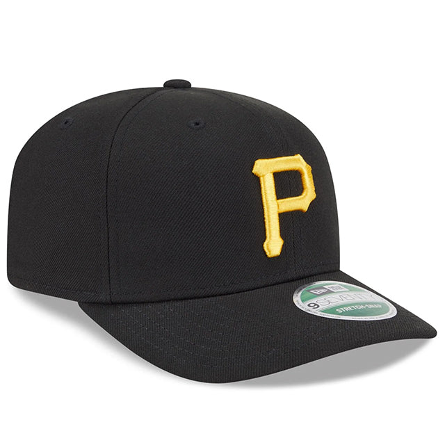 ニューエラ キャップ 9SEVENTY ストレッチ スナップバック ピッツバーグ パイレーツ MLB STRETCH SNAPBACK CAP BLACK