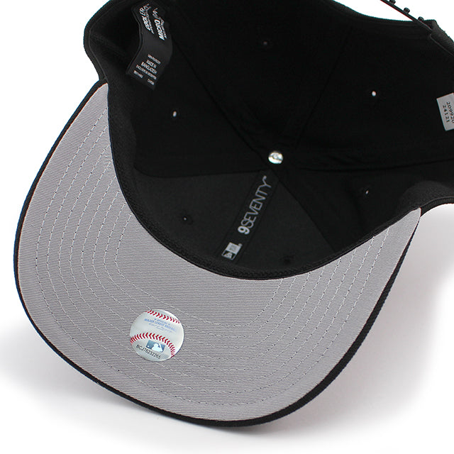 ニューエラ キャップ 9SEVENTY ストレッチ スナップバック ピッツバーグ パイレーツ MLB STRETCH SNAPBACK CAP BLACK