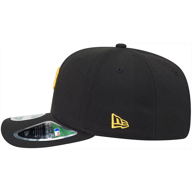 ニューエラ キャップ 9SEVENTY ストレッチ スナップバック ピッツバーグ パイレーツ MLB STRETCH SNAPBACK CAP BLACK