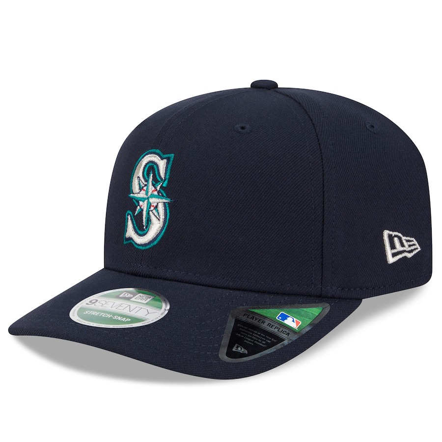 海外取寄 2025 ポストシーズンモデル ニューエラ キャップ 9SEVENTY シアトル マリナーズ MLB POSTSEASON SNAPBACK CAP NAVY