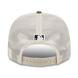 ニューエラ キャップ 9SEVENTY ニューヨーク メッツ 2025 MLB ARMED FORCES STRETCH MESH SNAPBACK CAP LT BEIGE