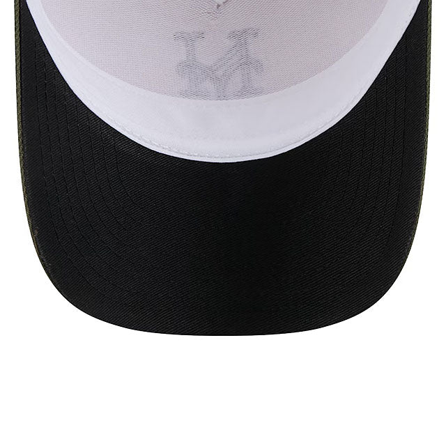 ニューエラ キャップ 9FORTY M-CROWN ニューヨーク メッツ 2025 MLB ARMED FORCES MESH SNAPBACK CAP LT BEIGE