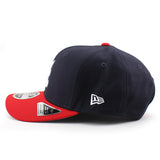 ニューエラ キャップ 9SEVENTY ストレッチ スナップバック アトランタ ブレーブス MLB STRETCH SNAPBACK CAP NAVY-RED