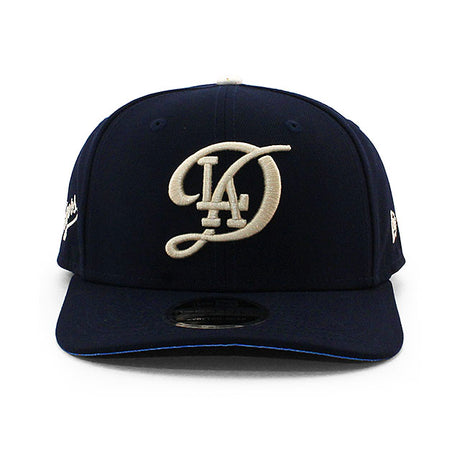 ニューエラ キャップ 9SEVENTY ロサンゼルス ドジャース MLB CITY CONNECT STRETCH SNAPBACK CAP NAVY