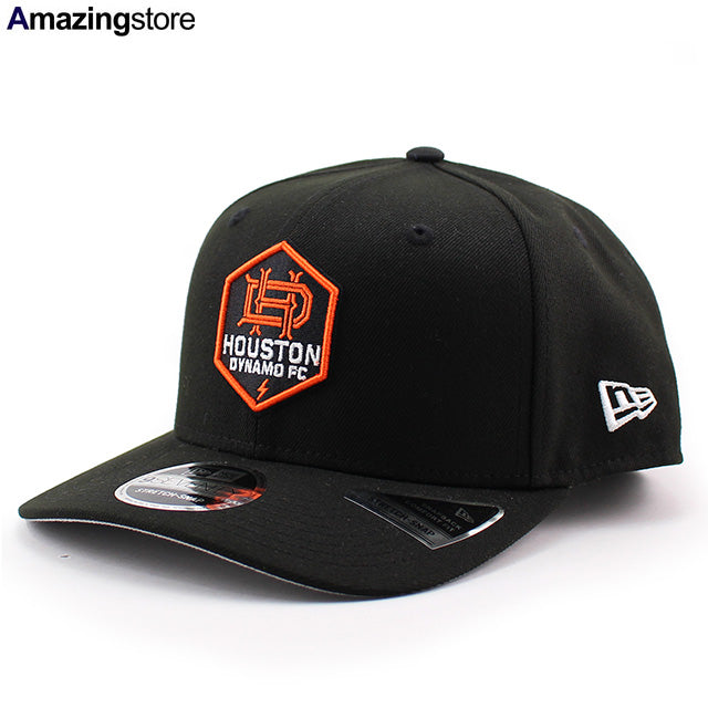 ニューエラ キャップ 9SEVENTY ストレッチ スナップバック ヒューストン ダイナモ FC MLS STRETCH SNAPBACK CAP BLACK