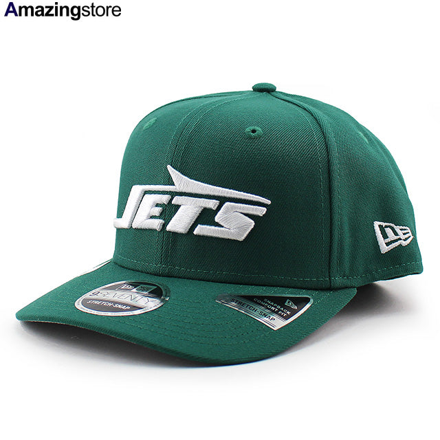 ニューエラ キャップ 9SEVENTY ストレッチ スナップバック ニューヨーク ジェッツ NFL STRETCH SNAPBACK CAP GREEN