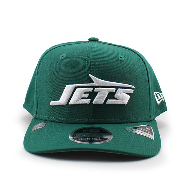 ニューエラ キャップ 9SEVENTY ストレッチ スナップバック ニューヨーク ジェッツ NFL STRETCH SNAPBACK CAP GREEN