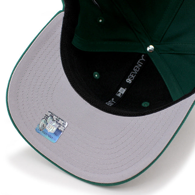 ニューエラ キャップ 9SEVENTY ストレッチ スナップバック ニューヨーク ジェッツ NFL STRETCH SNAPBACK CAP GREEN