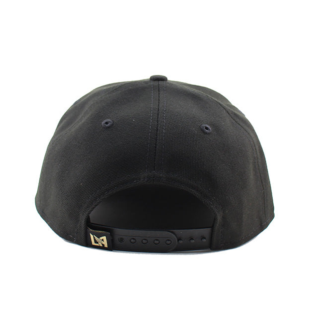 ニューエラ キャップ 9SEVENTY ストレッチ スナップバック ロサンゼルス FC MLS STRETCH SNAPBACK CAP BLACK